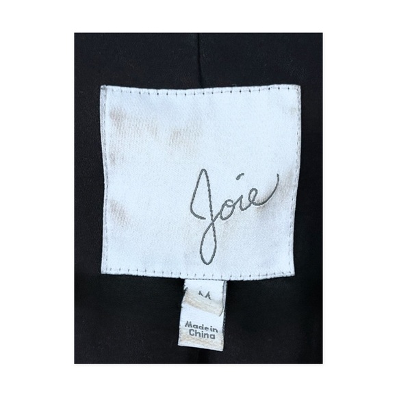 Joie Caviar Jordyn Silk Floral Mid-Length Blazer Size M - Picture 9 of 10